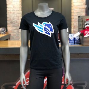 Salt Lake Stallions Womens Levelwear Black T shirt